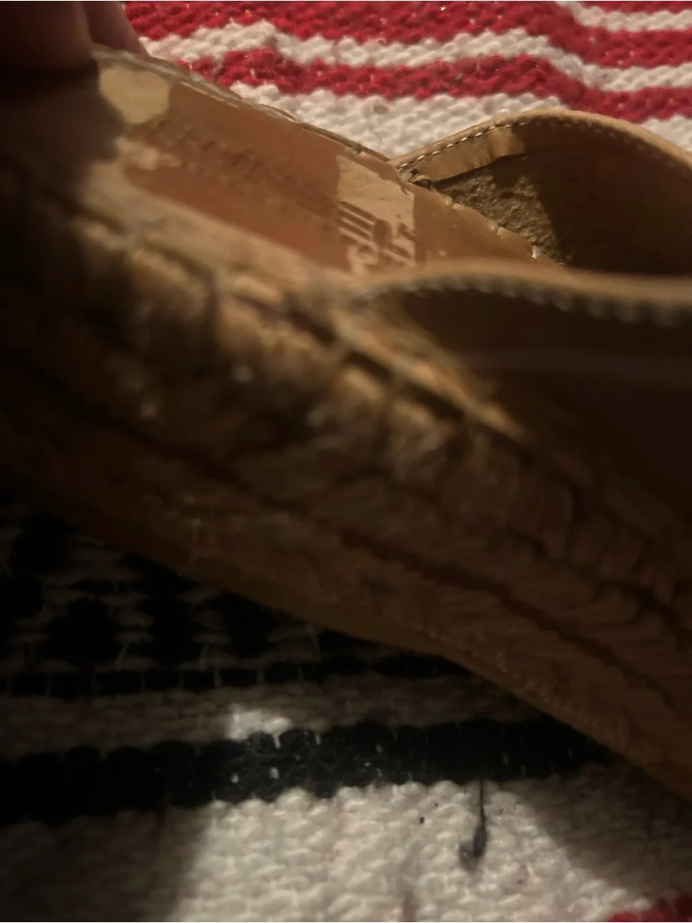 Sunbelt Tan Espadrille Slip-On Mules